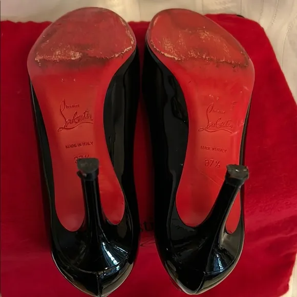 Christian Louboutin Patent Leather Heels.