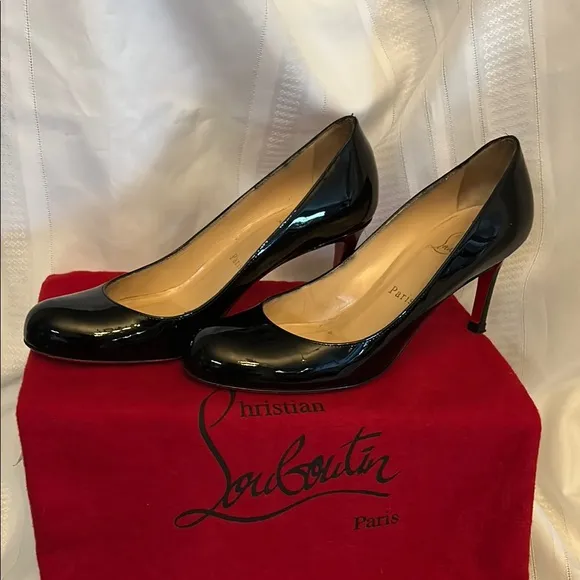 Christian Louboutin Patent Leather Heels.