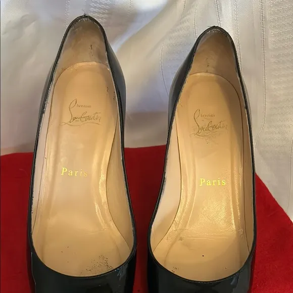 Christian Louboutin Patent Leather Heels.