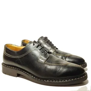Christian Pellet Women's Black Leather Urban Oxford Sz 9 &quot;CP&quot; Embossed.