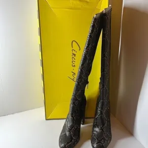 Circus NY Sam Edelman Clairmont Tall Boots Driftwood Multi sz 9M