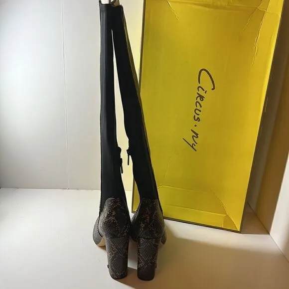 Circus NY Sam Edelman Clairmont Tall Boots Driftwood Multi sz 9M