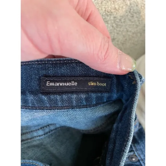 Citizens of Humanity Emannuelle Slim Boot Bootcut Dark Wash Jeans 25