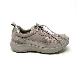 Clarks Wave 2.0 Move Women's Walking Shoes Stone WIDE