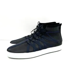 Clarks X Christopher Raeburn Laika Hightop Trainers, Men's Blue Sneakers Shoes