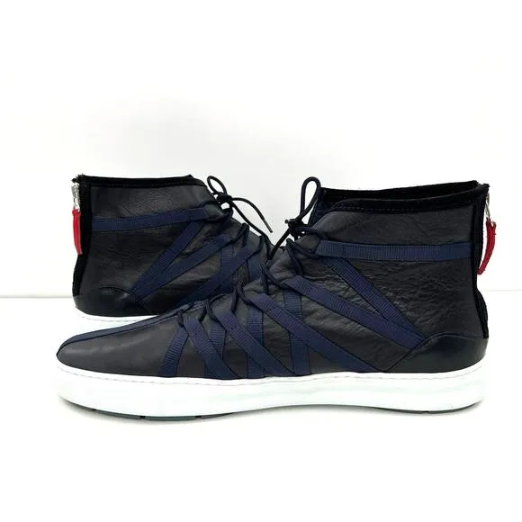 Clarks X Christopher Raeburn Laika Hightop Trainers, Men's Blue Sneakers Shoes