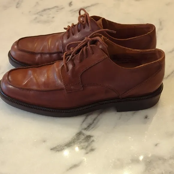 Classic Brown Leather Men's Shoes