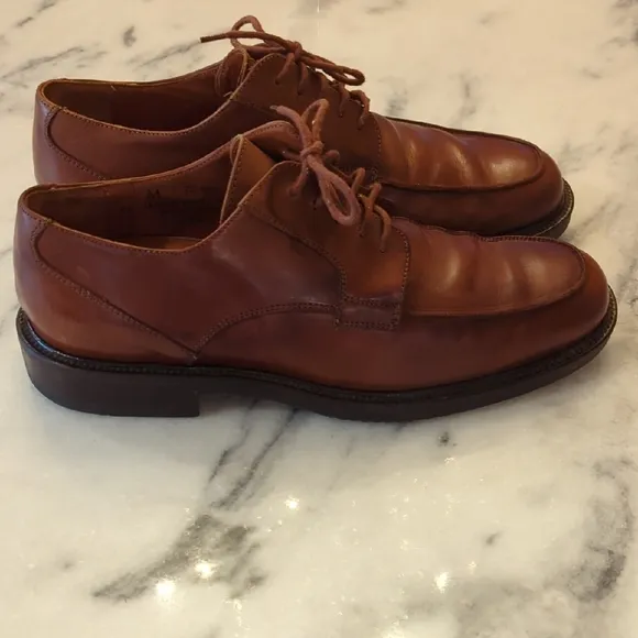 Classic Brown Leather Men's Shoes