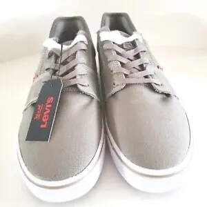 Classic Levi shoes Gray/White sz 8.5