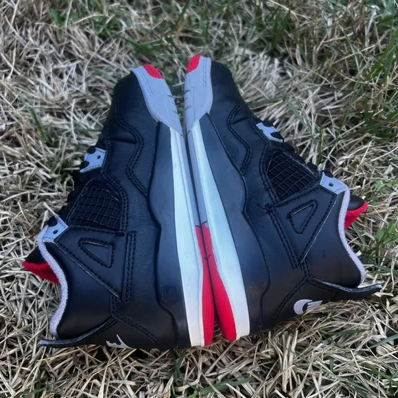 CLEAN Air Jordan 4 Retro Reimagined Bred size 11c Todder shoes 2024