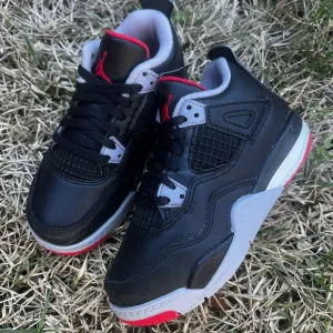 CLEAN Air Jordan 4 Retro Reimagined Bred size 11c Todder shoes 2024