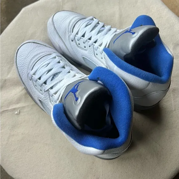 CLEAN Air Jordan 5 Retro Stealth Blue size 6.5 Mens 2021 Shoes