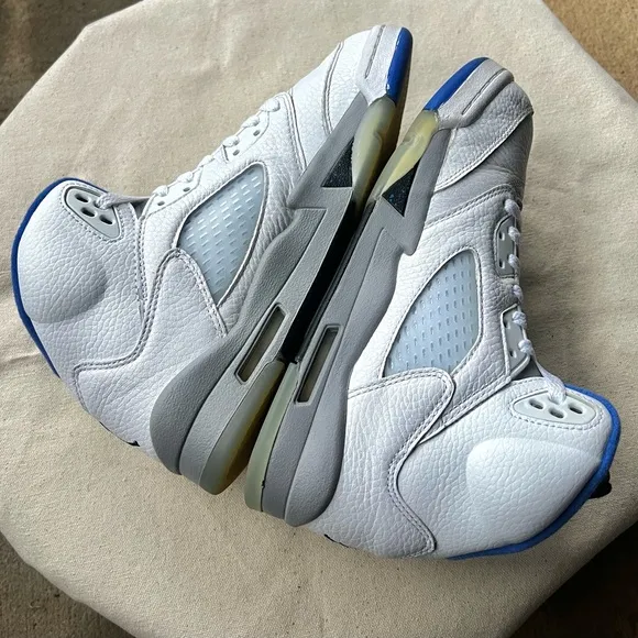 CLEAN Air Jordan 5 Retro Stealth Blue size 6.5 Mens 2021 Shoes