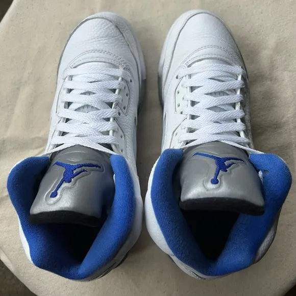CLEAN Air Jordan 5 Retro Stealth Blue size 6.5 Mens 2021 Shoes