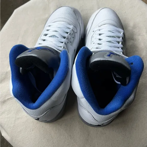 CLEAN Air Jordan 5 Retro Stealth Blue size 6.5 Mens 2021 Shoes