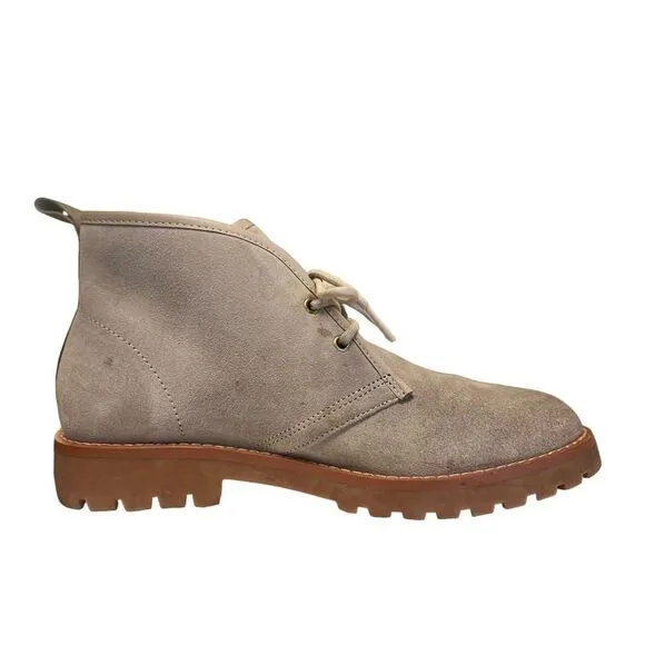 COACH Men's Desert Lace-Lace-Up Boot Tan Nuetral Sand Men's Size 8D