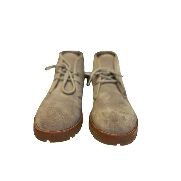 COACH Men's Desert Lace-Lace-Up Boot Tan Nuetral Sand Men's Size 8D