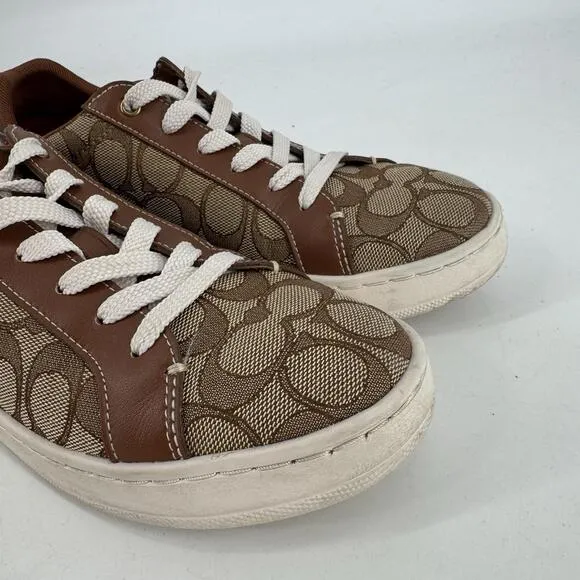 Coach x Disney shoes womens 7.5 clip low top sneakers mickey mouse designer