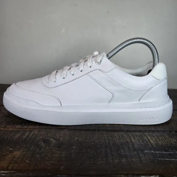 Cole Haan GrandPro Rally Cambry Womens Size 8.5 B White Leather Shoes