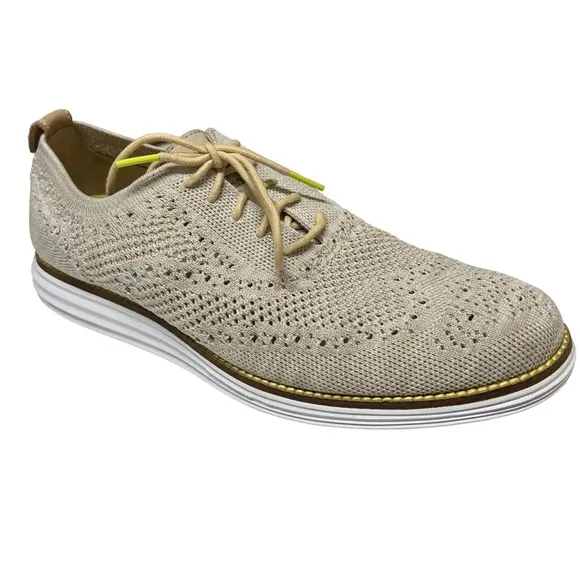 Cole Haan Men’s Original Grand Stitchlite Wingtip Oxford Shoes Size 10