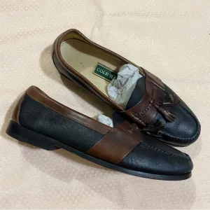 cole haan tassel brown slip on loafers all purpose shoes size 10.5D