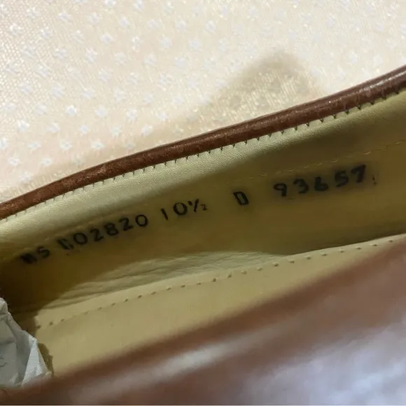 cole haan tassel brown slip on loafers all purpose shoes size 10.5D