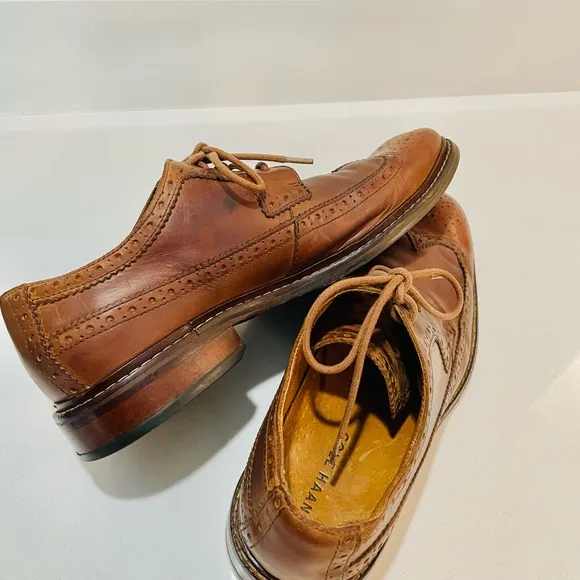 Cole Haan Vintage Wingtip Shoes
