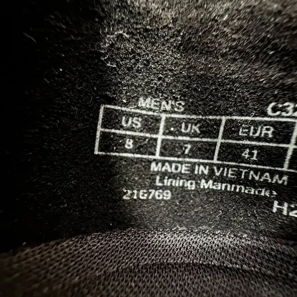 Cole Haan Zerogrand Black Knit High-Top Sneakers 8 Shoes