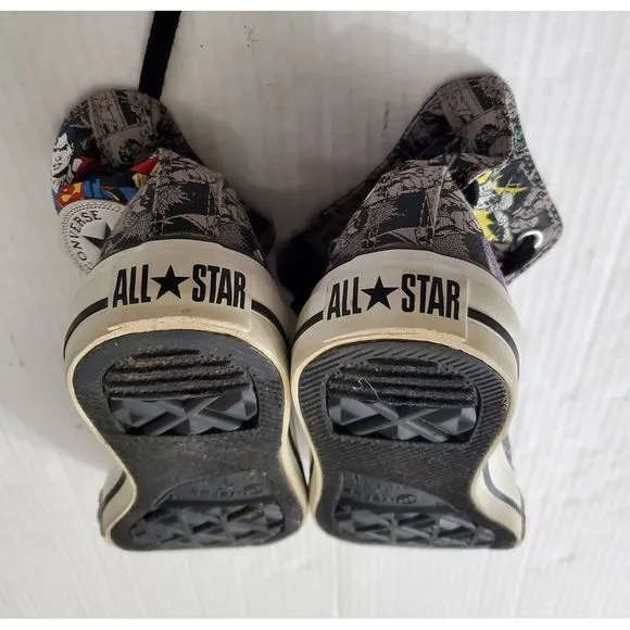 Converse‎ All Star Justice League DC Comics High Top Shoes Mens Sz 6 Women's 8