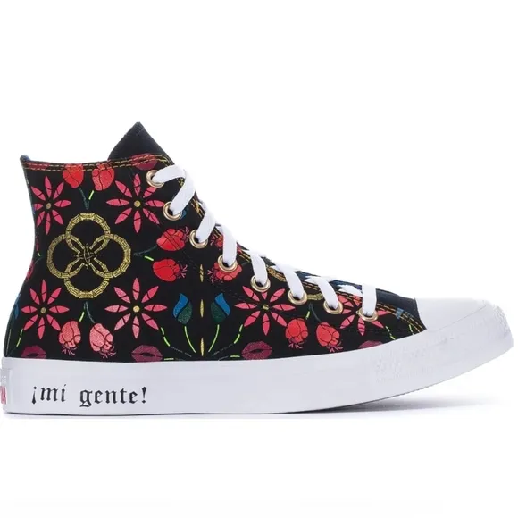CONVERSE All Star Mi Gente High Tops Men's Size 8.5 Shoes New