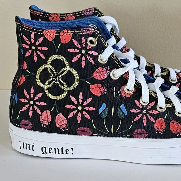 CONVERSE All Star Mi Gente High Tops Men's Size 8.5 Shoes New