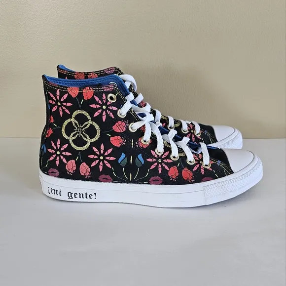 CONVERSE All Star Mi Gente High Tops Men's Size 8.5 Shoes New