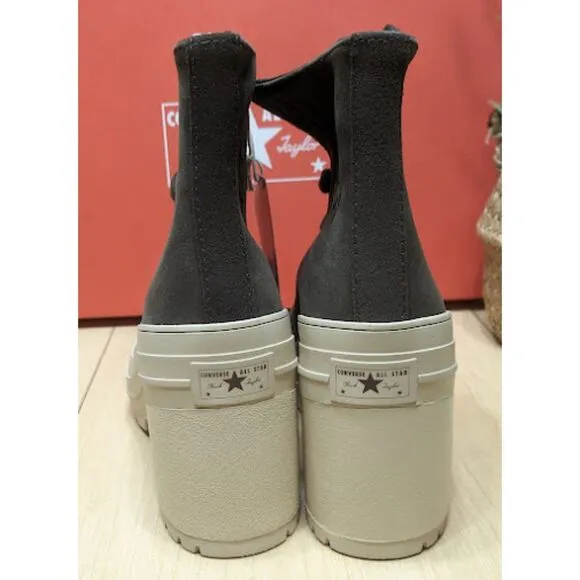 Converse Chuck 70 De Luxe Heel Platform Coffee Break High Top Shoes W9.5 NIB