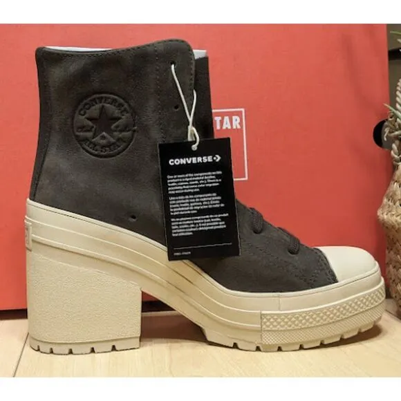 Converse Chuck 70 De Luxe Heel Platform Coffee Break High Top Shoes W9.5 NIB