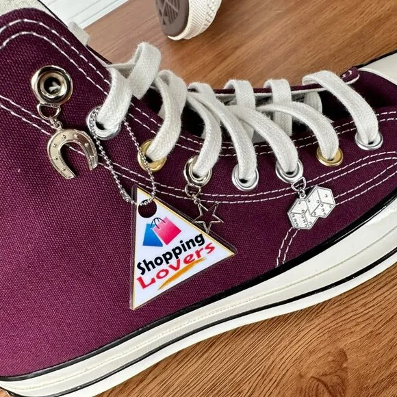 ⭐Converse Chuck 70 Plus High Top Platform Sz 9.5 Women's Shoes Burgundy A12893C