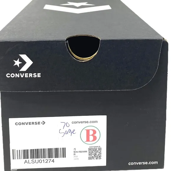 Converse Chuck 70 Shoes For Men's Canvas Sage Sneakers High Top Sneakers A02756C
