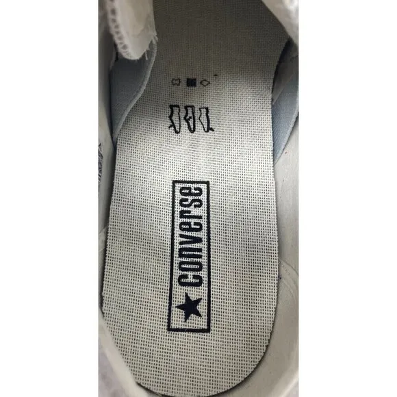 Converse Chuck 70 Zip OX Size Women's 9.5 Men's 7.5 Pure Platinum Gray Shoes