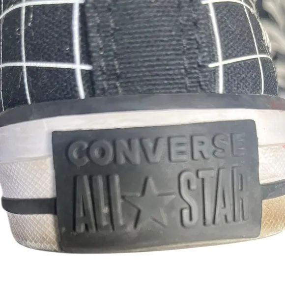 CONVERSE Chuck Taylor All Star Color Grid Shoes Sneaker Black High Top Men’s 7.5