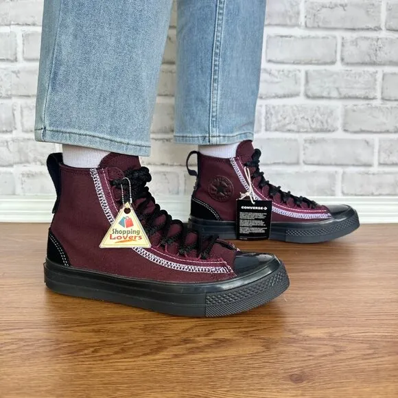 ❤️❤️Converse Chuck Taylor All Star CX EXP2 Hi 7.5 Women Shoes Bloodstone A12872C