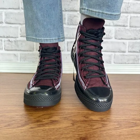 ❤️❤️Converse Chuck Taylor All Star CX EXP2 Hi 7.5 Women Shoes Bloodstone A12872C