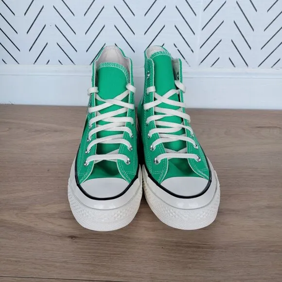 ⭐Converse Chuck Taylor All Star Hi Canvas Sz 7.5 Womens Shoes Apex Green A08613F
