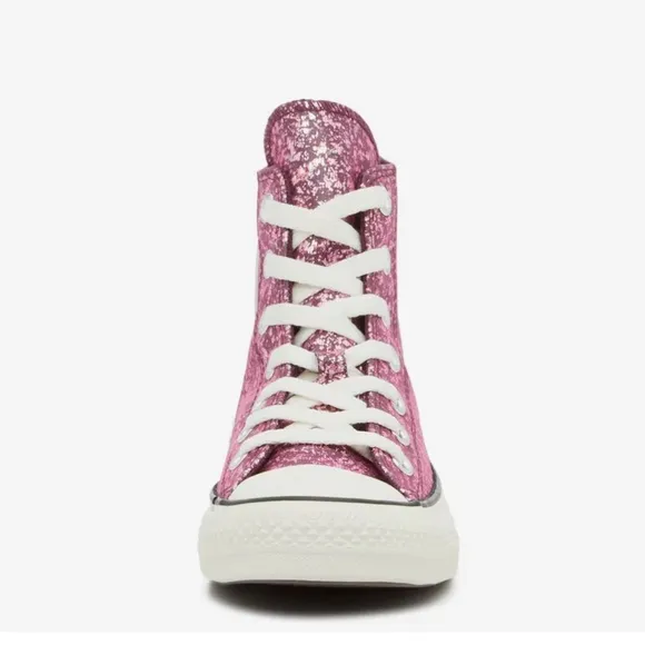 Converse Chuck Taylor All Star Hi Orchid Abyss Glitter Shoes Women's 9.5 A11137C