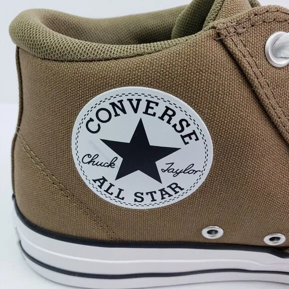 Converse Chuck Taylor All Star Malden Mens Sz 11 Classic Taupe Mid Sneaker Shoes
