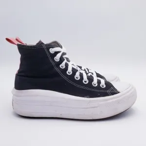 Converse Chuck Taylor All Star Move Hi Platform Sneakers Black Kids 6 Women' 8.5