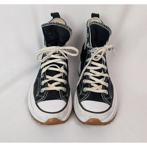 CONVERSE Chuck Taylor ALL STAR Run Star Hike High Top Platform Sneaker Black 8