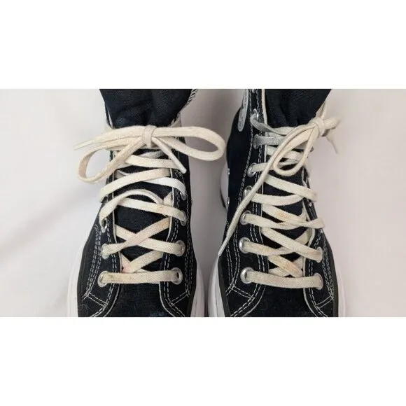 CONVERSE Chuck Taylor ALL STAR Run Star Hike High Top Platform Sneaker Black 8