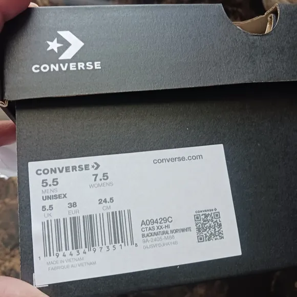 Converse Chuck Taylor All-Star XX Knee High 90/Retro Rear Y2K Shoes