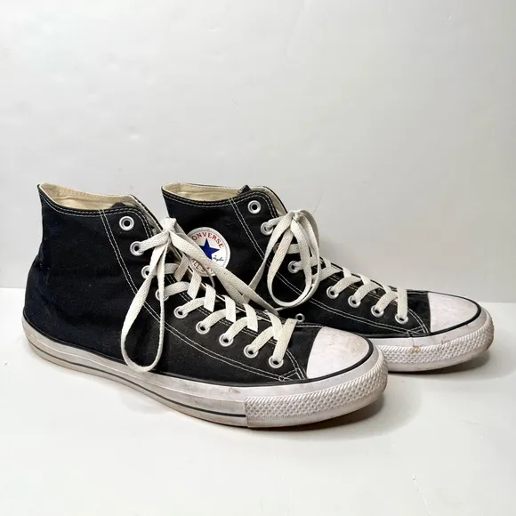 Converse Chuck Taylor Canvas Black High-Top Sneakers