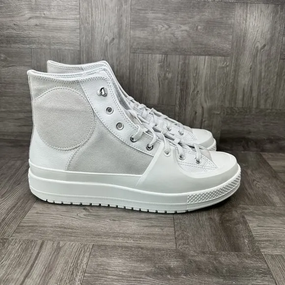 Converse Chuck Taylor Construct High Top Men size 13 White Shoes