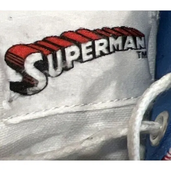 Converse Chuck Taylor DC Comics Superman High Top Canvas Sneakers Unisex M 4 W 6